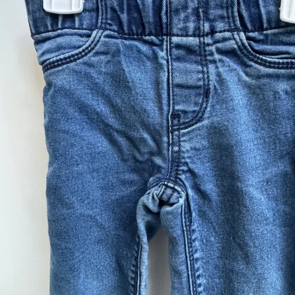 OshKosh B'gosh 2T Girls Classic Blue Kids Stretch Jeggings Leggings
